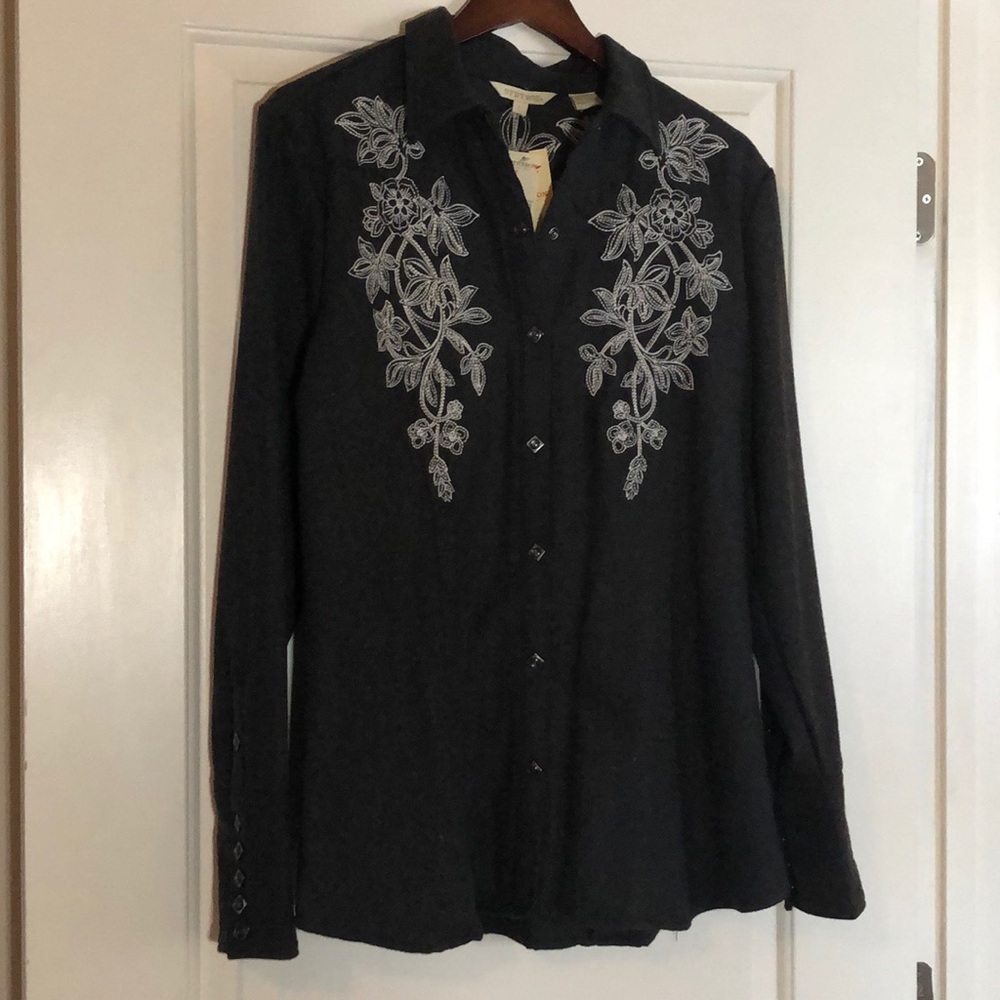 Stetson Wool Women’s Embroidered Top